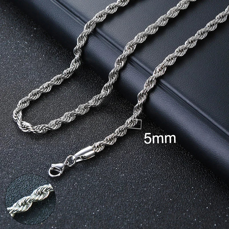 Stunning Cuban Chain Necklace - Unisex Stainless Steel Curb Link Choker in Vintage Gold Finish