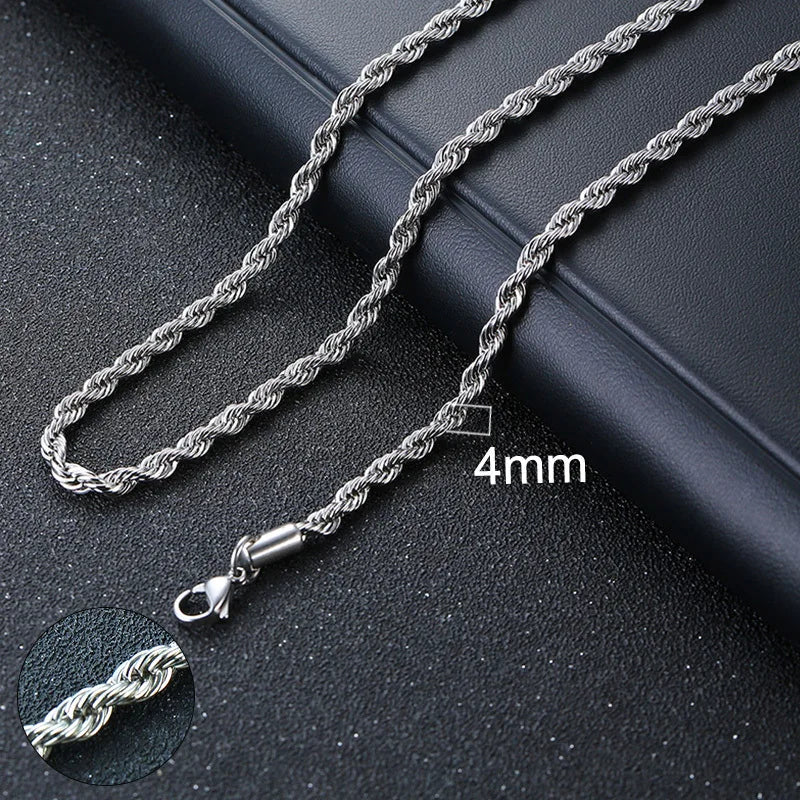 Stunning Cuban Chain Necklace - Unisex Stainless Steel Curb Link Choker in Vintage Gold Finish