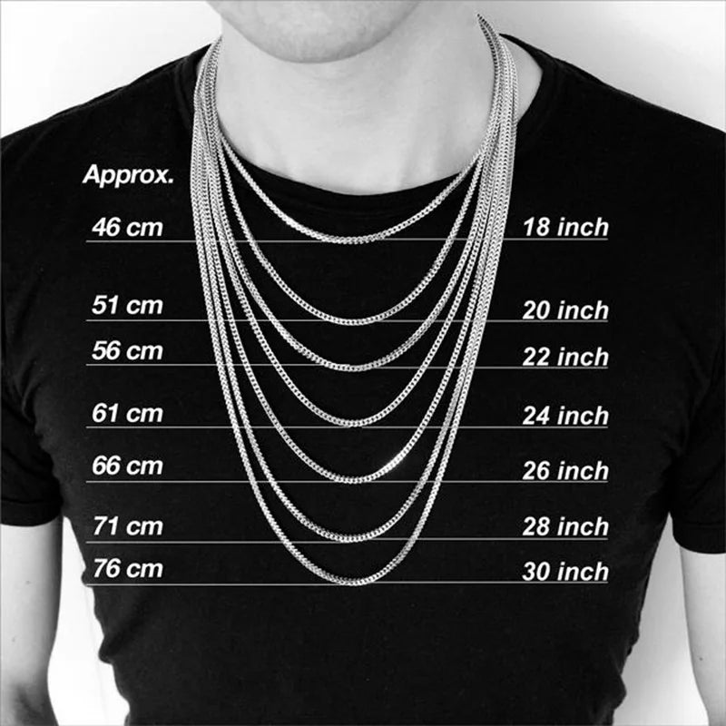 Stunning Cuban Chain Necklace - Unisex Stainless Steel Curb Link Choker in Vintage Gold Finish